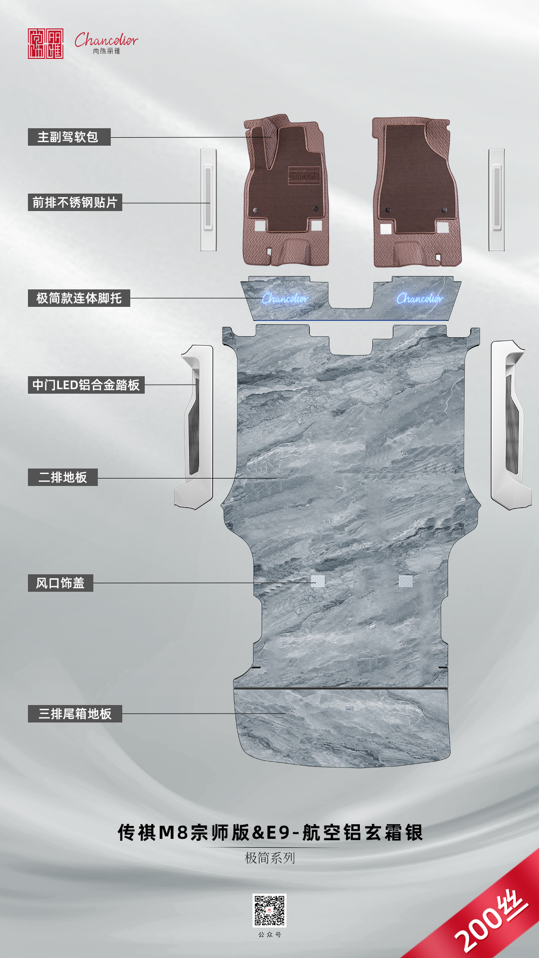 成都传祺E9车主：原车地毯换铝地板，家人再也不晕车
